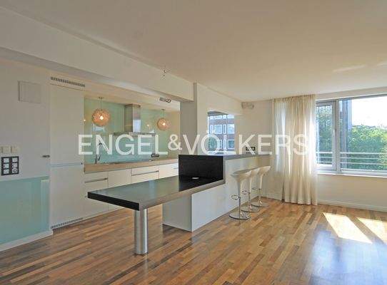 Küche und Essbereich