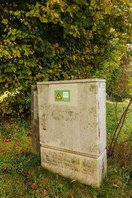 Baustrom beim Grundstück 40/5