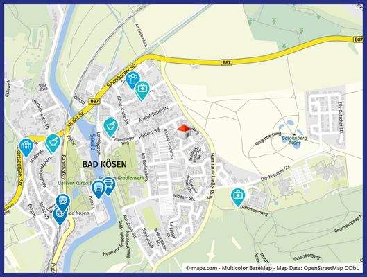 Geolyzer Kartenausschnitt