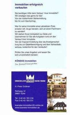 Kosten nur im Erfolgsfall, nach Kaufvertrag