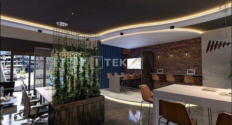 Commercial Properties in a Business Center in Alanya Antalya