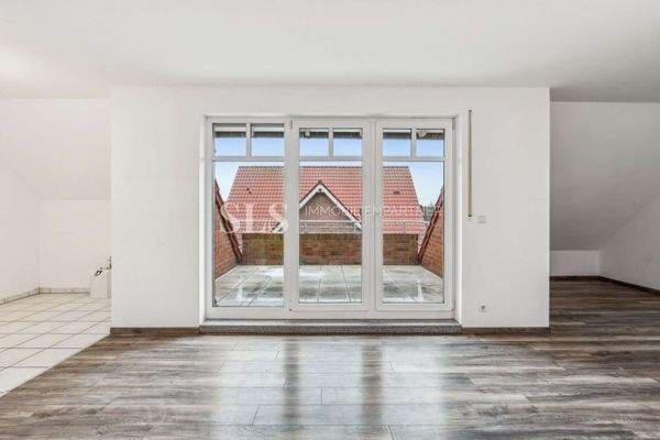 Blick auf die Loggia