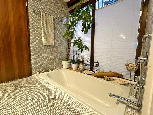 Bodentiefe Badewanne