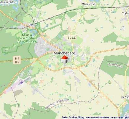 Lage in Müncheberg