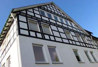 Außenansicht des Fachwerkhause