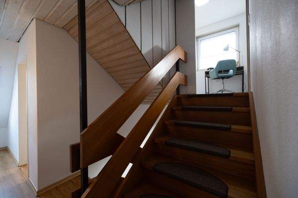 Zugang zum Dachgeschoss