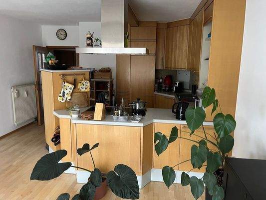 Blick auf die Küche