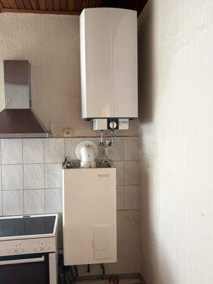 Gas-Therme in der Küche