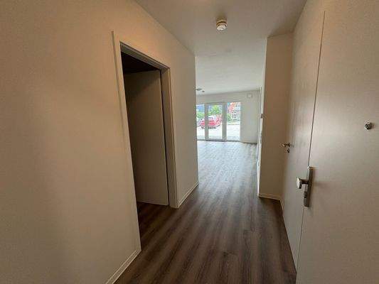 Moderner Wohnungseingang