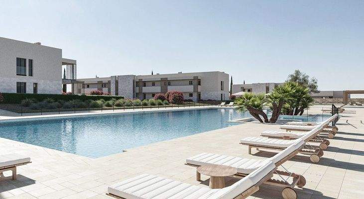 Neue Penthäuser zum Verkauf mit Terrasse und Solarium in Sa Rápita, Mallorca