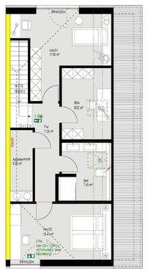 Grundriss Wohnung 4 DG