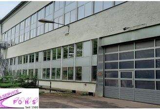 M-Neuaub. Lagerhalle EG 2.448 m² + Rolltor-Detail