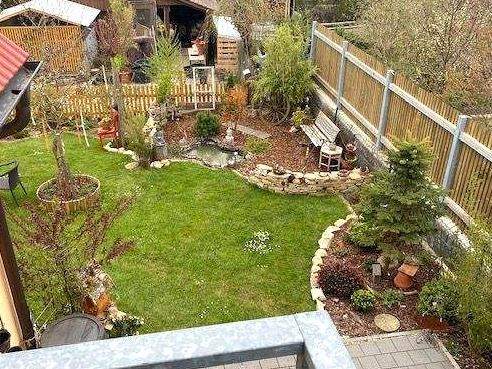 Sicht auf den Garten, keine Gartennutzung incl.