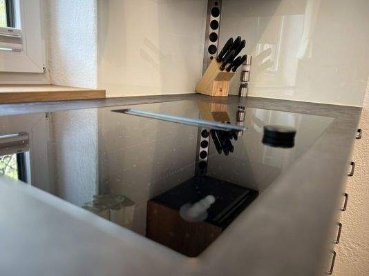 ...mit hochwertigen Geräten.