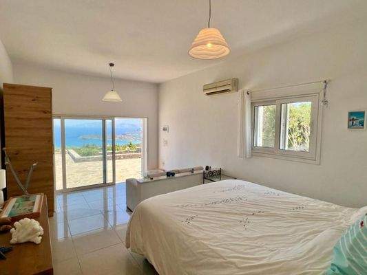 MIT VIDEO! Kreta, Kalo Chorio: Elegante freistehende Villa mit Meerblick zu verkaufen