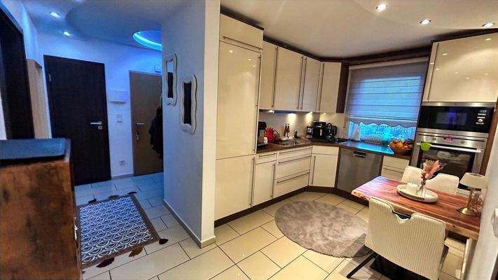 Blick vom Wohnzimmer aus