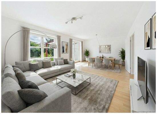 Sanierungs-Einrichtungsvorschlag Wohnzimmer