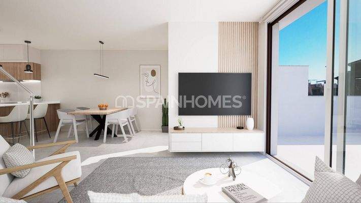 2 and 3-Bedroom Properties with Pool in Torre de la Horadada