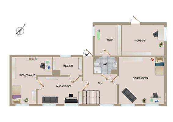 Grundriss Erdgeschoss