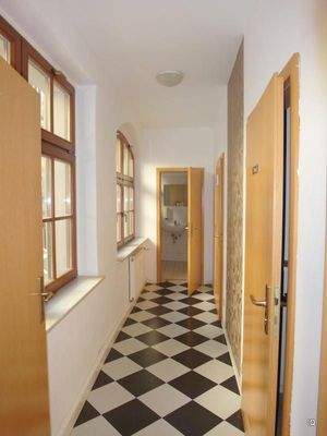 Flur mit Zugang zu den WC`s