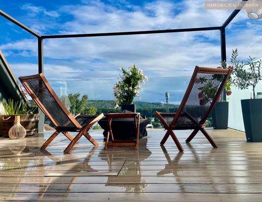 Terrasse mit Aussicht