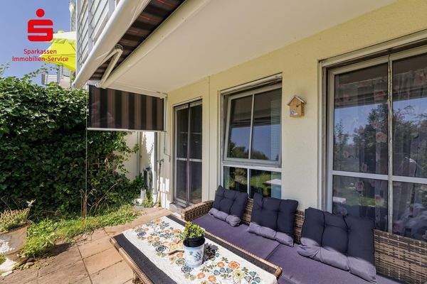 Sonnige Süd-Terrasse