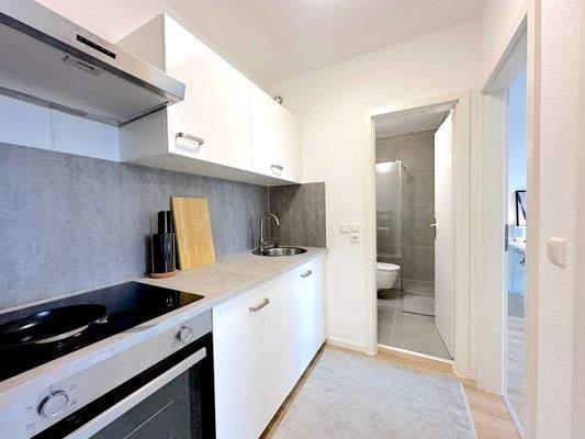 Moderne Küchenzeile