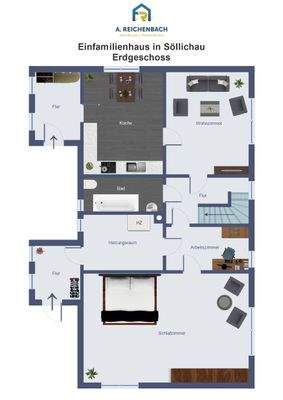 Grundriss Erdgeschoss