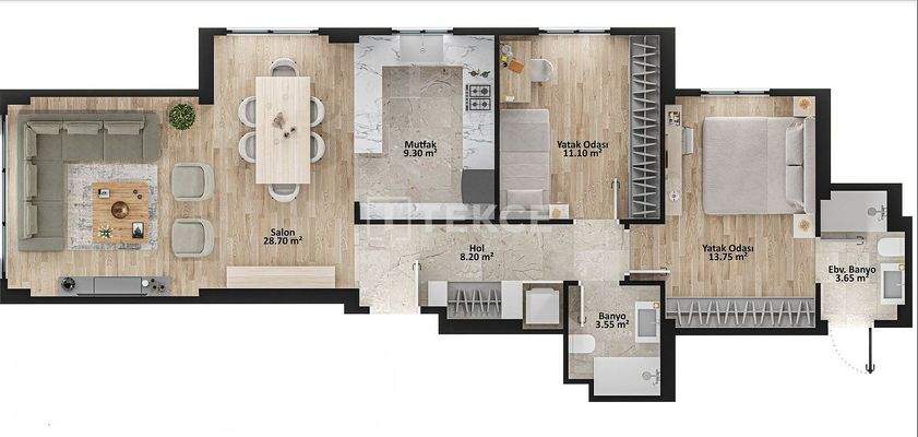 Apartments for Sale with City View in Kadıköy İstanbul