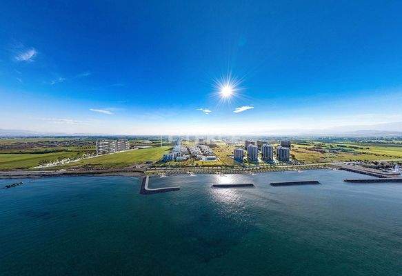 Uninterrupted Sea View Apartments in Lefke Gaziveren