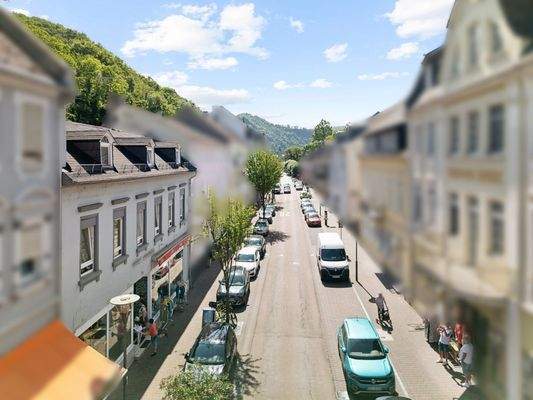 Straßenverlauf links 