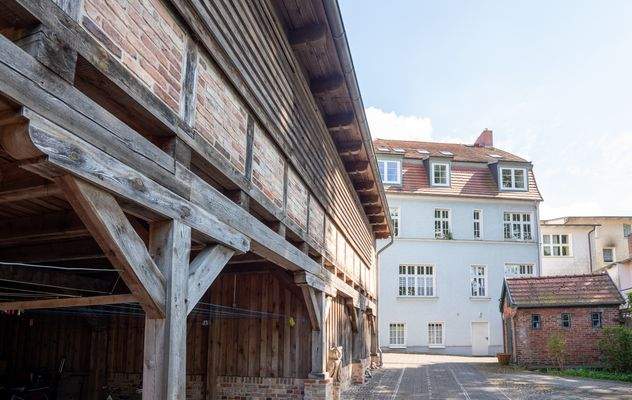 Blick im Innenhof