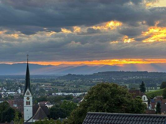 Sonnenuntergangsstimmung