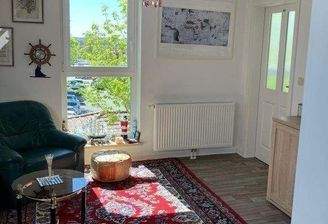 Blick in ein Wohnzimmer
