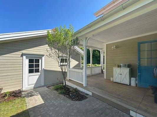 Veranda mit Zugang zum HTR