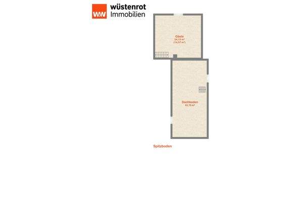 Grundriss Spitzboden 