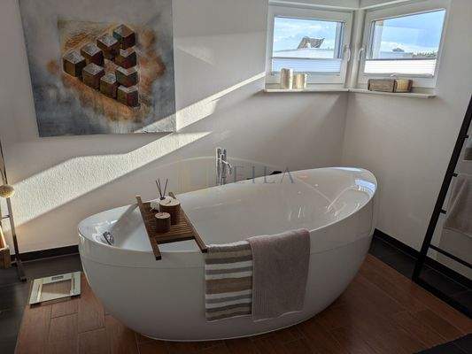 Freistehende Badewanne