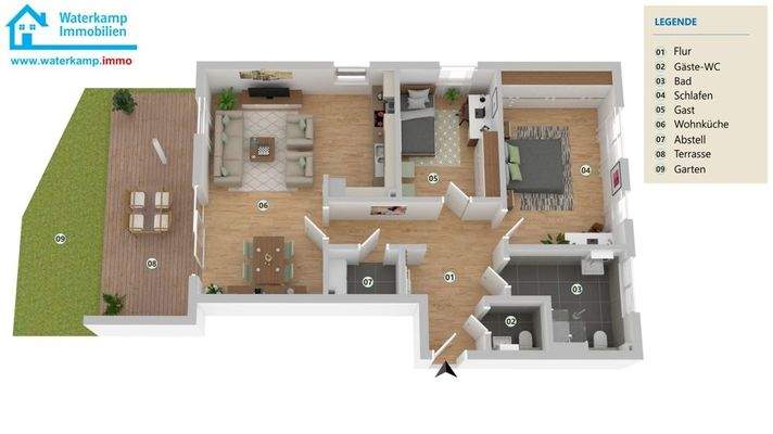 Grundriss Whg 10_3 (3-D)