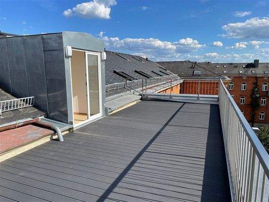 Zugang Dachterrasse