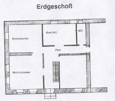 Grundriss Erdgeschoss
