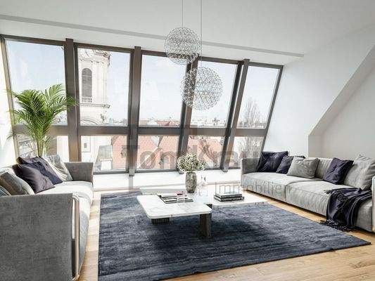 lichtdurchflutetes Wohnzimmer Top 19