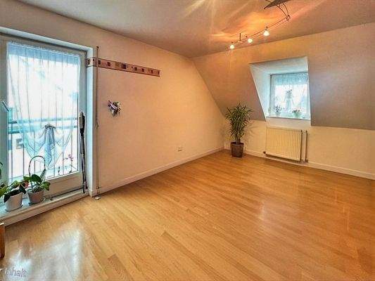 Offene Atmosphäre, Schlafzimmer mit französischem Balkonblick