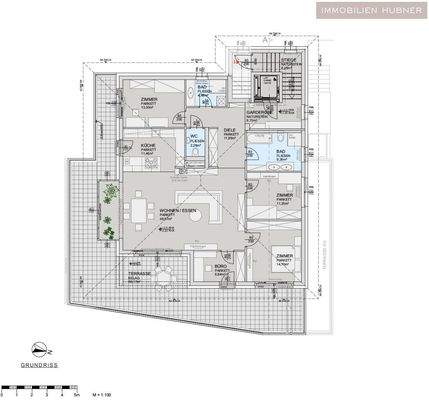 Grundriss Penthouse Top 3