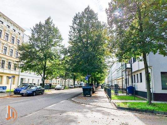 Blick in die Fichtestraße