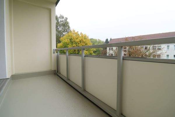 überdachter Balkon