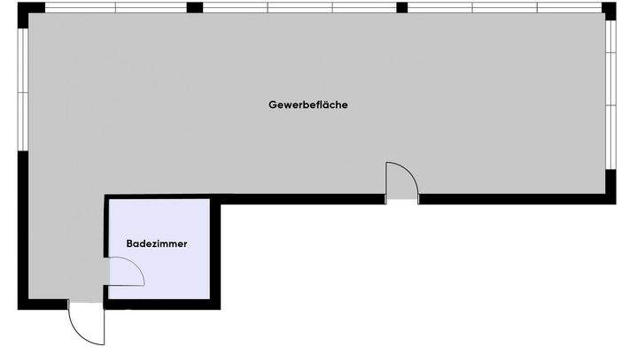 Grundriss ohne Maßstab