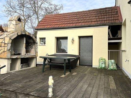 Terrasse mit viel Platz