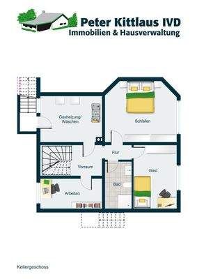 Grundriss Kellergeschoss / Souterrain