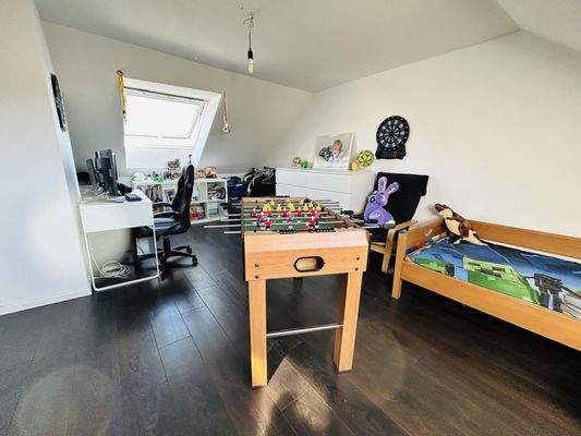Spielzimmer im Dachgeschoss