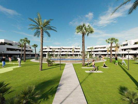 State-of-the-Art Flats with Communal Pool in Guardamar del Segura